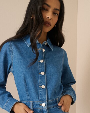 NOBODY'S CHILD LEE TENCEL MIDI DRESS