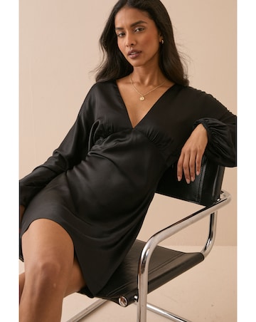 NOBODY'S CHILD PETITE ALLURA MINI DRESS