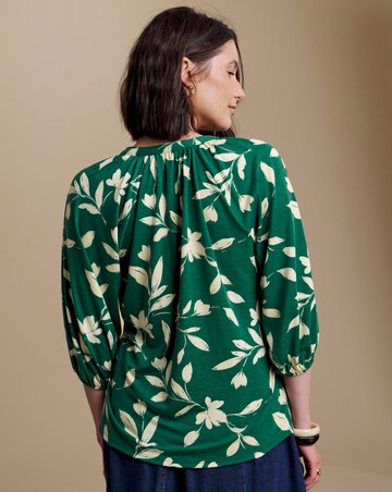 Julipa Printed Jersey Blouse