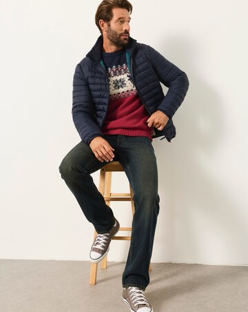 FatFace Moose Jumper - Red