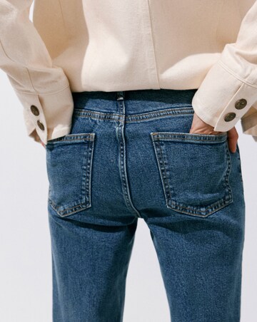 Mango Violeta High Rise Flared Jean