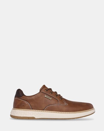 Skechers Waterproof Garlan Pryor Shoe Wide Fit - Brown