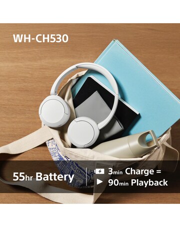 Sony WH-CH530 Wireless On-Ear Headphones - Mint