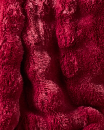 Bubble Faux Fur Throw