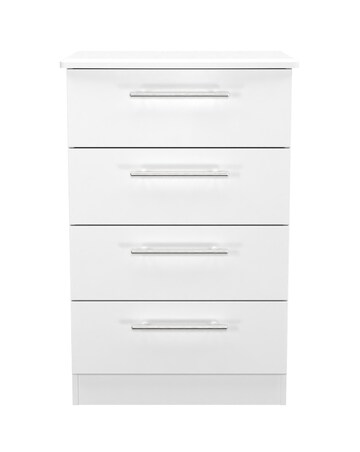 Osprey Ready Assembled 4 Drawer Midi Chest - Kids