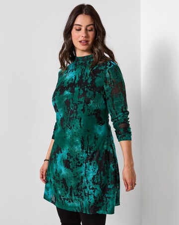 Joe Browns Statement Print High Neck Tunic Top