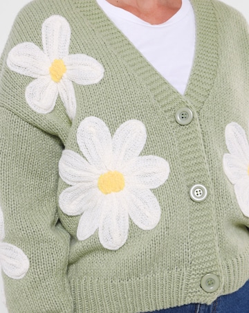 Joe Browns Winter Walks Floral Embroidered Cardigan