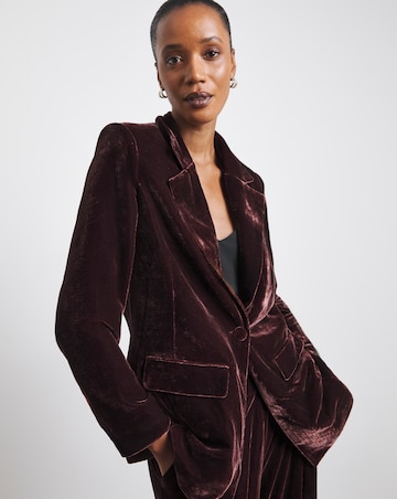 Joanna Hope Velour Co ord Blazer