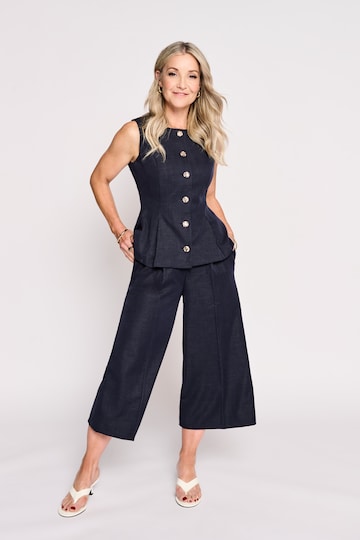 Denim Look Culottes
