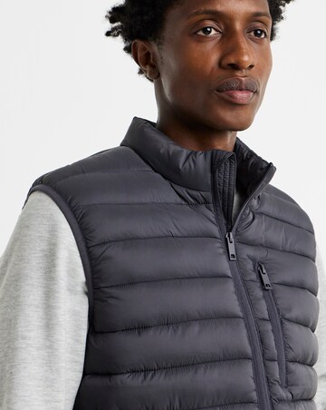 Charcoal Lightweight Padded Gilet