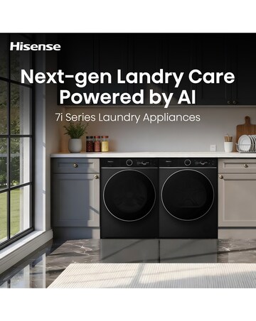 Hisense 7i 10kg Heat Pump Dryer Black