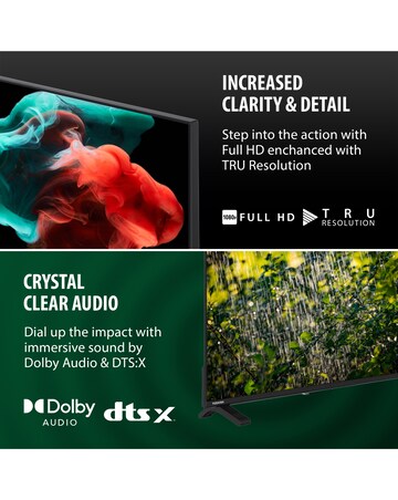 Toshiba 40LF2653DB 40in 4k HDR Fire Smart TV with Freely