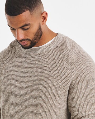 Cotton Twist Crew Neck Jumper