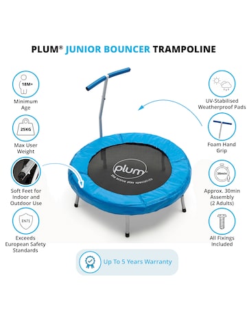 Plum Junior Bouncer - Blue