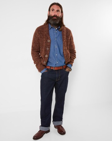 Joe Browns Anchor Cardigan - Chocolate