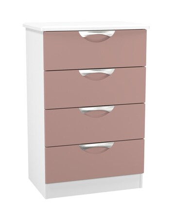 Haydn Ready Assembled 4 Drawer Midi Chest - Kids
