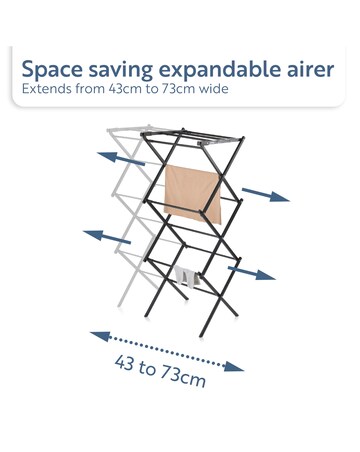 Minky Space Saver Extendable 3 Tier Airer