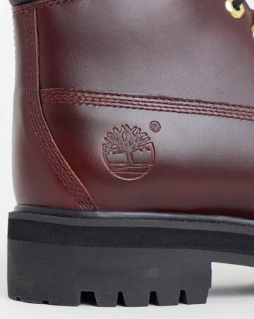 Timberland 6 Inch Stacked Waterproof Boot - Burgundy