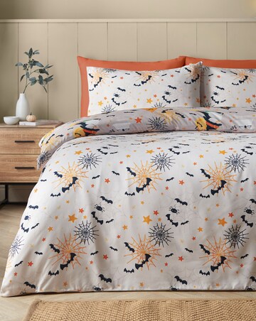 Catherine Lansfield Halloween Gonks Duvet Cover Set