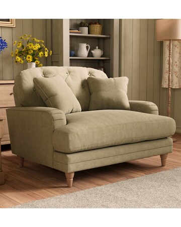 Florence Buttonback Snuggle Chair