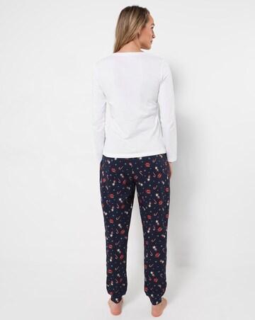 Joe Browns Jolly Santa Pyjama Set