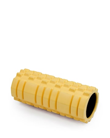 Davina McCall Yoga Mat & Foam Roller Set Yellow
