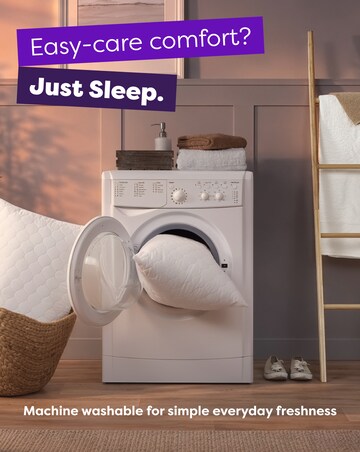 Slumberdown Just Sleep Firm Support Pillow 2 Pack