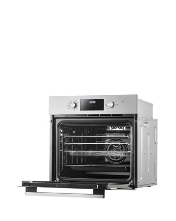 Midea 9-Funct Built-In Single Oven Digital Timer Stain Steel + Installation