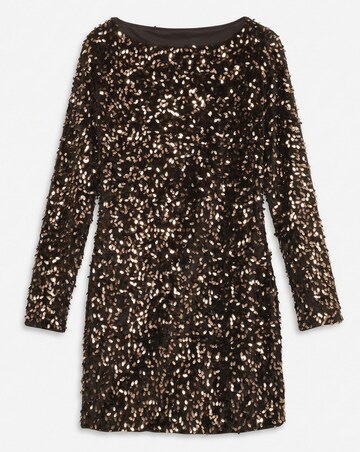 Vero Moda Belle Boatneck Sequin Dress