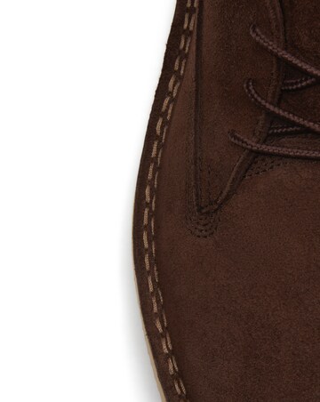 Timberland Millcraft Suede Mid Lace Up Boot - Dark Brown