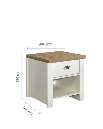 Highgate 1 Drawer Lamp Table