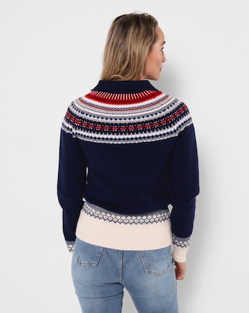 Joe Browns Collette Half Zip Jumper