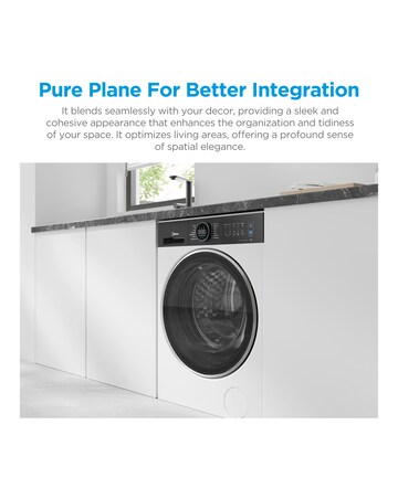 Midea 9kg Washer Dryer - White