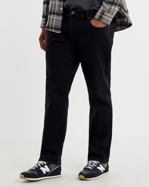 JACK & JONES Glenn Slim Fit Jeans - Black Denim