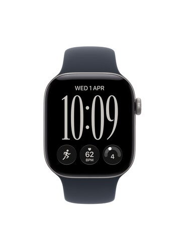 Apple Watch Series 12 GPS + Cellular 42mm - Space Grey Aluminium/Navy Blue - S/M