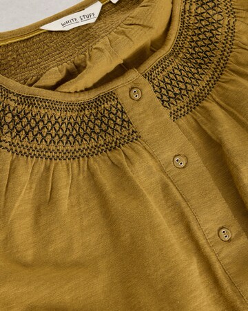 White Stuff Suzie Shirred Top