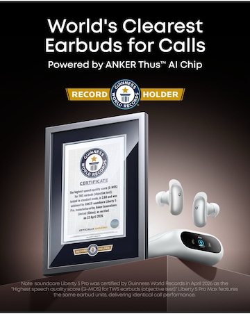 Soundcore Liberty 5 Pro Wireless Noise Cancelling Earbuds - White