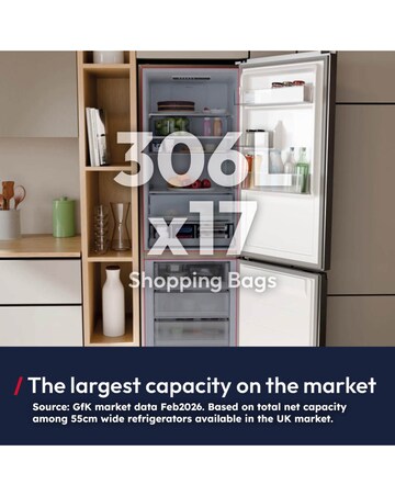 Hoover HONCQ3T518ENWK Fridge Freezer