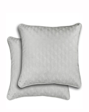 Tokyo Geometric Velvet Pair of Cushion Covers