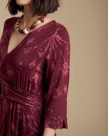 Julipa Twist Front Midi Dress