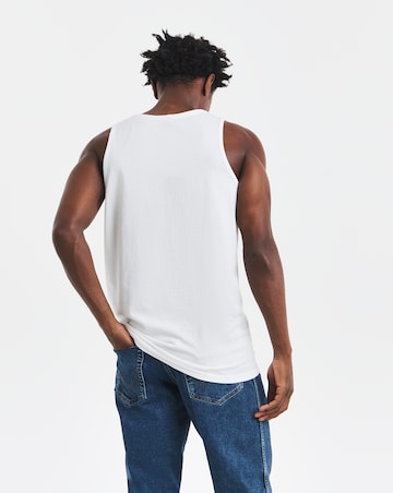5 Pack Pure Cotton White Vests Long