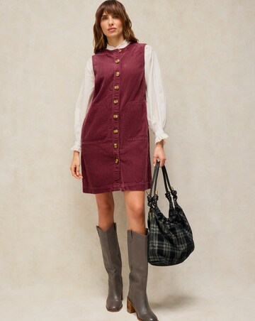 White Stuff Millie Cord Shirt Dress