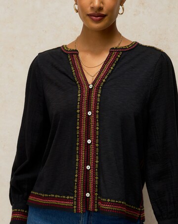 White Stuff Lizzie Embroidered Top