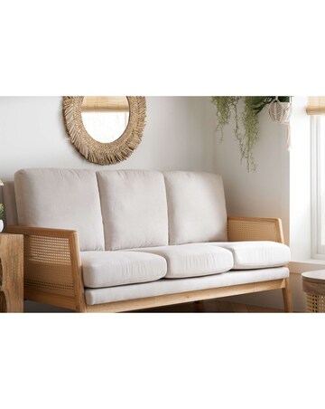 Ida Rattan 3 Seater Sofa