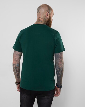 Joe Browns Dapper Skull T-Shirt - Dark Green