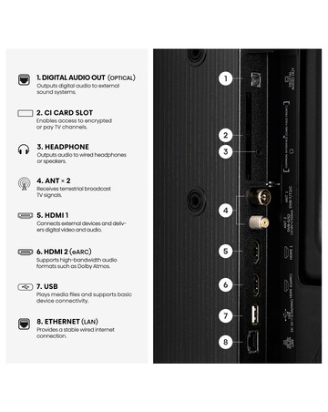 Hisense 32A4STUK 32in Full HD LED Smart TV with Freely
