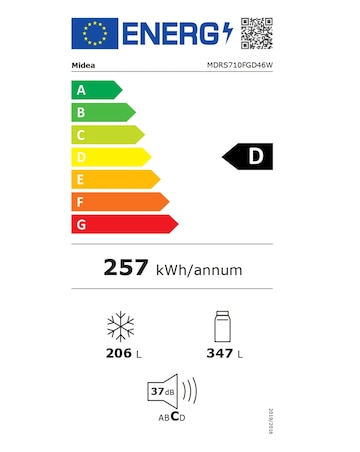 Midea Side-by-Side FridgFreez