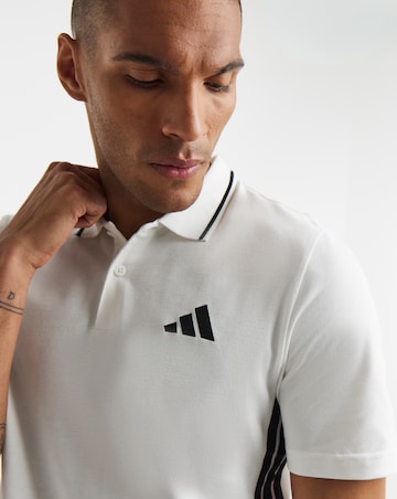 adidas 3 Stripe Polo