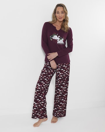Joe Browns Elegant Swan Pyjama Set
