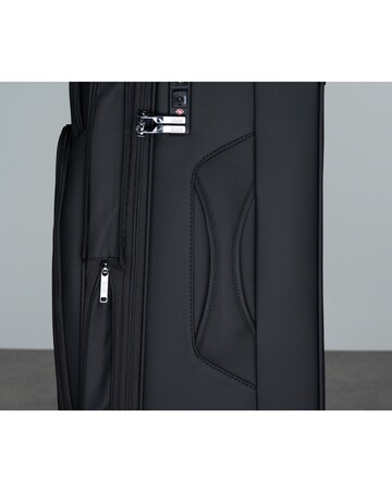 Rock Luggage Vitality 3pc Softshell Suitcase Set